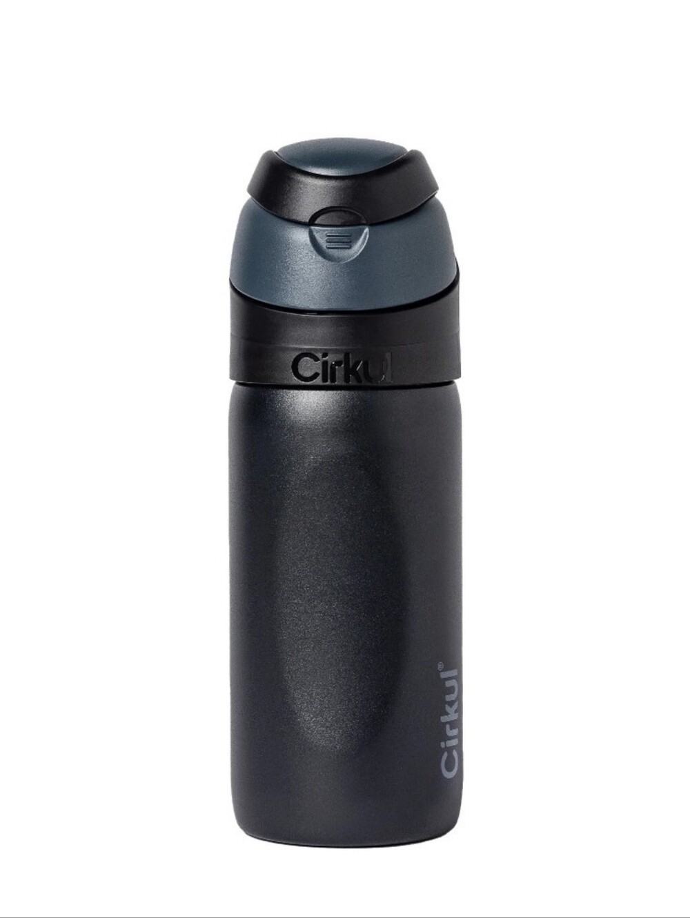 Cirkul 16oz StrawSip Flip Bottle, Onyx (Black)